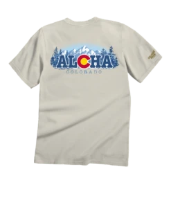 Aloha Colorado - Coconut Dyed Short Sleeve Crewneck T-Shirt