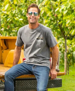 Funpa - Crater Dyed® Short Sleeve Crewneck T-Shirt -Crazy Shirts Sale Store 2a985257bf850fc266955554734eef3c