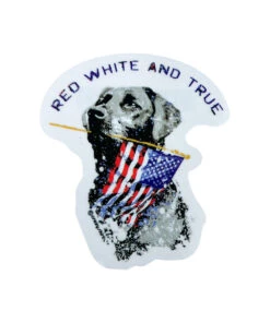 Red White And True - Sticker