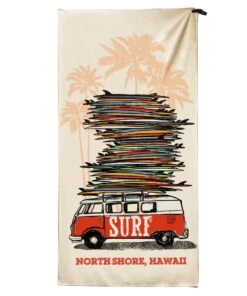 Volkswagen Surfmobile - Microfiber Beach Towel