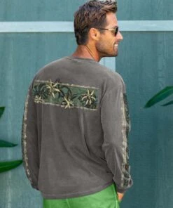 Piko Band - Crater Dyed® Long Sleeve Crewneck T-Shirt -Crazy Shirts Sale Store 54edec7e8d7073cb6d5b905ec186c00b