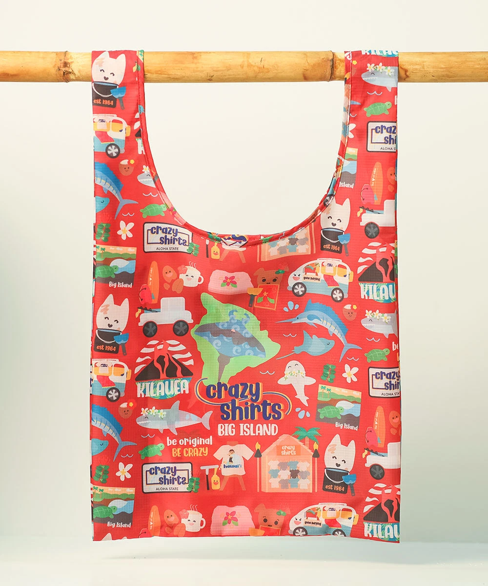 Eden In Love Big Island - Nylon Tote 1 Eden In Love Big Island - Nylon Tote