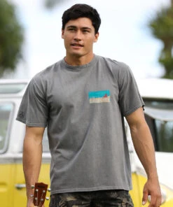 Painted Siesta Key - Crater Dyed® Short Sleeve Crewneck T-Shirt -Crazy Shirts Sale Store 9ea0ebc18e464f22f90f19371e3050d6