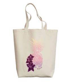 Pineapple Dream - Natural Weekend Tote