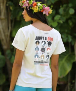 Hawaiian Humane Society Adopt A Dog Canine Musicians - Coconut Dyed Short Sleeve Scoop Neck T-Shirt 6 Hawaiian Humane Society Adopt A Dog Canine Musicians - Coconut Dyed Short Sleeve Scoop Neck T-Shirt -Crazy Shirts Sale Store e03f4ffa6296f21423ce7eed03c49bd7